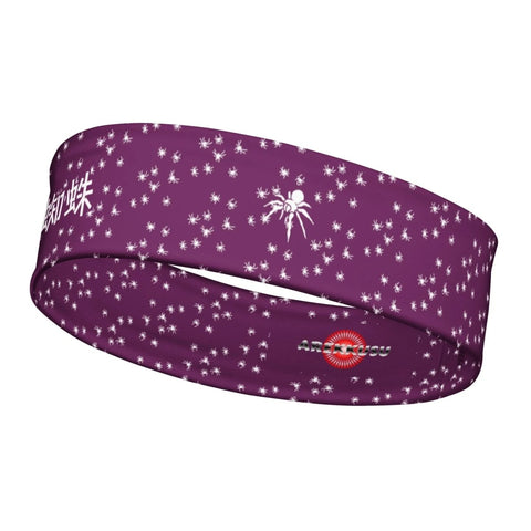 Gents' Stretchy Headbands ~蜘蛛 - Spider~ White - Arekkusu-Store