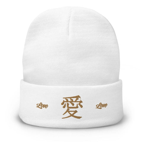 High Top Knit Beanies ~Love 愛 Love~ - Arekkusu-Store