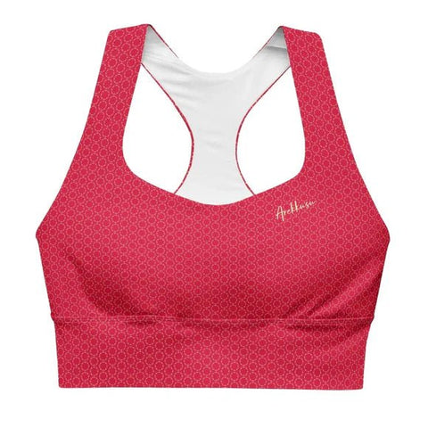 Longline Sports Bras ~Heart Circle~ Varicolored - Arekkusu-Store