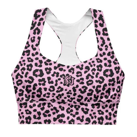 Longline Sports Bras ~豹 - Leopard~ Varicolored - Arekkusu-Store