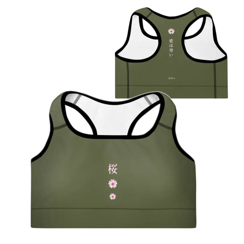 Padded Sports Bras ~愛は尊い - Love's Precious~ - Arekkusu-Store