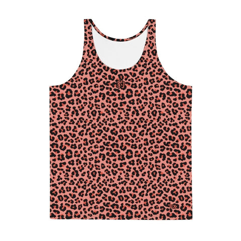 Unisex Stretchy Tank Tops ~Leopard~ Varicolored - Arekkusu-Store