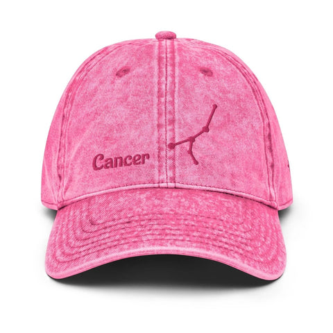 Vintage Twill Caps ~Cancer~ Monocolor - Arekkusu-Store