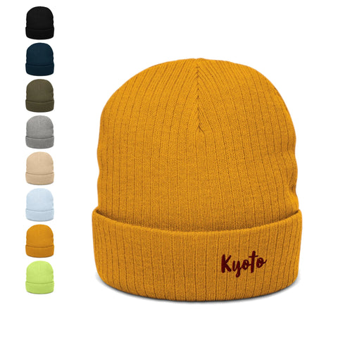 GENTS__ Ribbed Knit Beanies