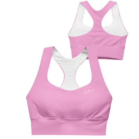 Longline Sports Bras ~Heart Circle~ Varicolored