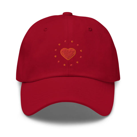 Classic Baseball Caps ~Heart in Stars~