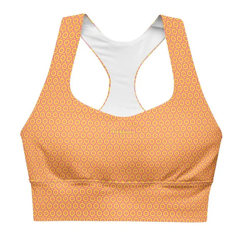 Longline Sports Bras ~Sunwheel~ Abstract