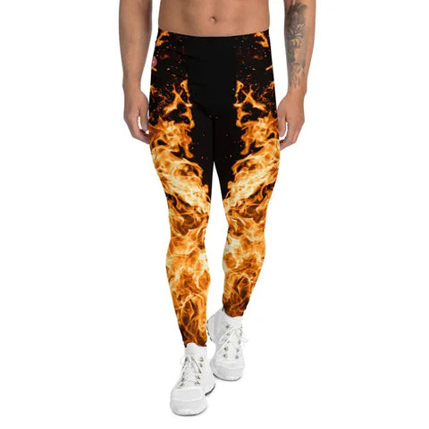 Gents' Workout Leggings ~Nature Elements~