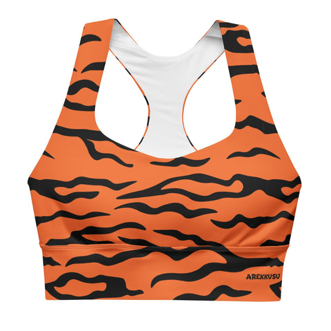 Longline Sports Bras ~Tora-gara~ Mono