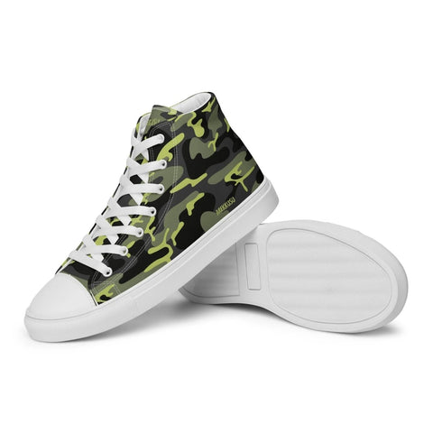 Gents' High Top Canvas Shoes FEATURED