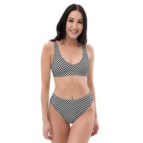 High-waisted Bikinis ~Ichimatsu S~ Bicolor - Arekkusu-Store
