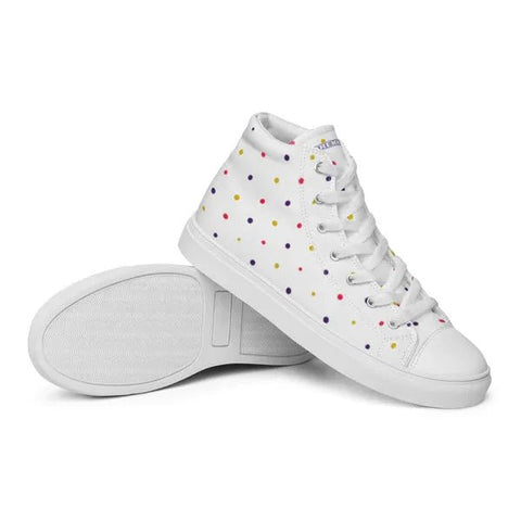 Ladies' High Top Canvas Shoes FEATURED - Arekkusu-Store