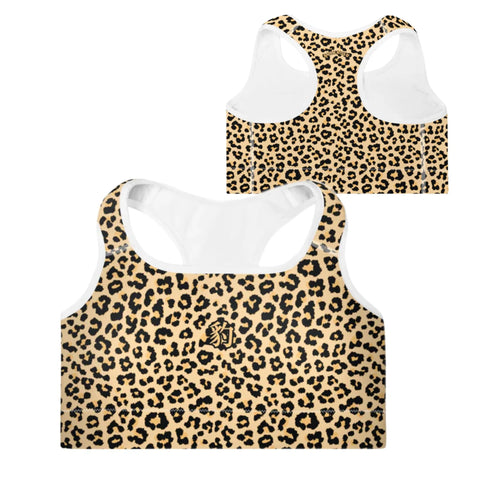 Padded Sports Bras ~豹 - Leopard~ Varicolored