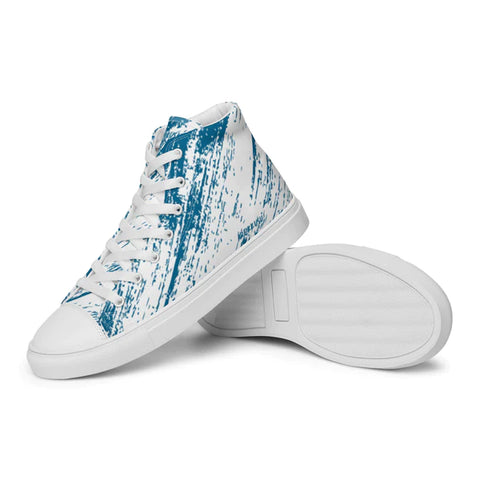 Gents' High Top Canvas Shoes ~Abstracts~