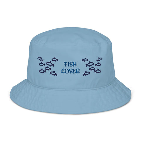 Organic Bucket Hats ~Fish Lover~