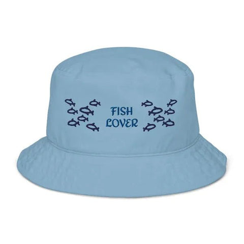 Organic Bucket Hats ~Fish Lover~ - Arekkusu-Store