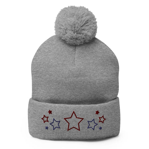 Pom-Pom Knit Beanies ~Star Fleet~ - Arekkusu-Store