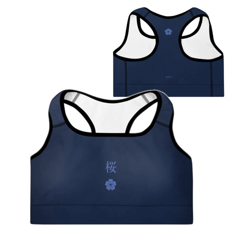 Padded Sports Bras ~桜 - Sakura~ Varicolored