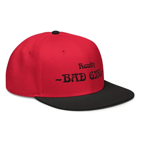 Structured Snapbacks ~Really Bad Girl~ Monocolor