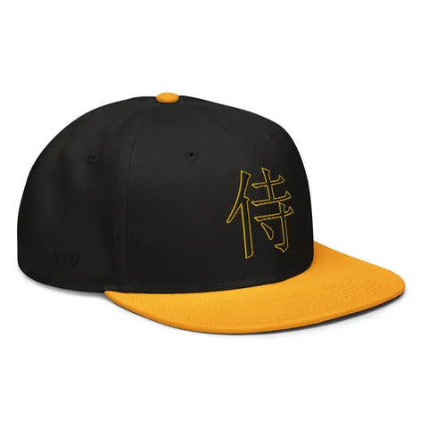 Structured Snapbacks ~侍 - Warrior~ Bicolor Black