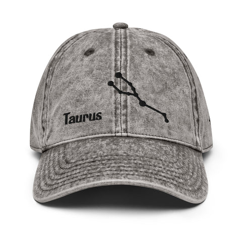 -Vintage Twill Caps ~Taurus~ Monocolor