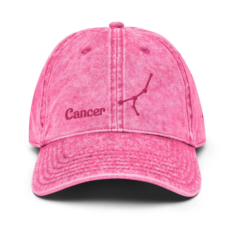 Vintage Twill Caps ~Cancer~ Monocolor