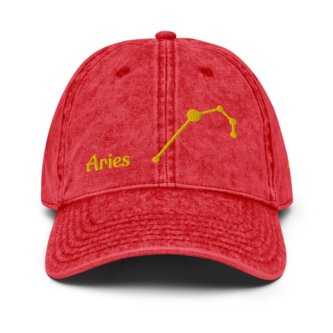Vintage Twill Caps ~Aries~ Monocolor