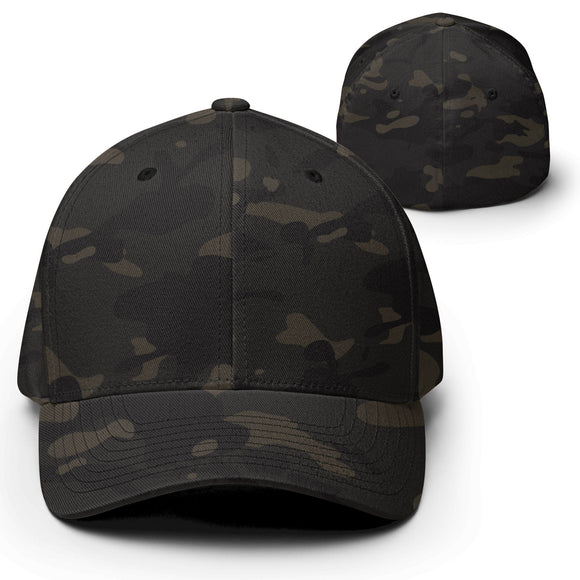 Closed-Back Structured Cap | Flexfit 6277 - 12/02