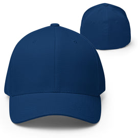 Compra royal-blue Closed-Back Structured Cap | Flexfit 6277 - 12/02