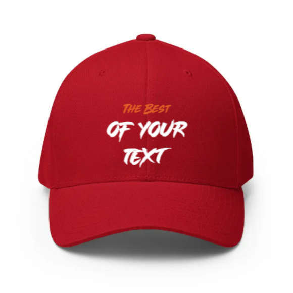 Closed-Back Structured Cap