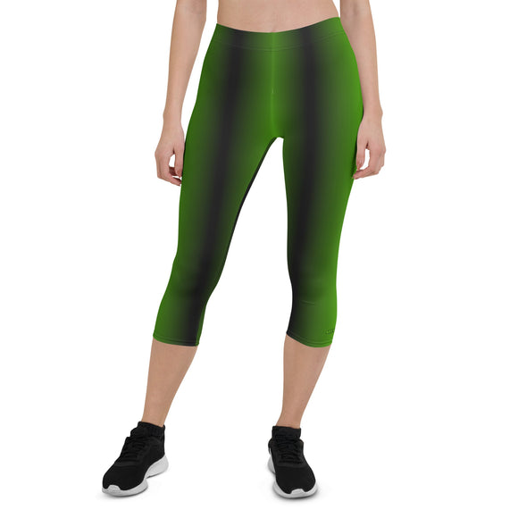 Ladies' Capri Leggings - Premium Leggings from Arekkusu-Store - Just $23.95! Shop now at Arekkusu-Store