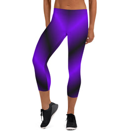 Ladies' Capri Leggings - Premium Leggings from Arekkusu-Store - Just $23.95! Shop now at Arekkusu-Store