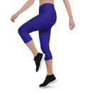 Ladies' Capri Leggings - Premium Leggings from Arekkusu-Store - Just $23.95! Shop now at Arekkusu-Store