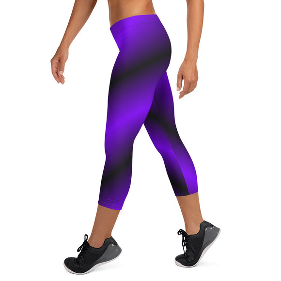 Ladies' Capri Leggings - Premium Leggings from Arekkusu-Store - Just $23.95! Shop now at Arekkusu-Store