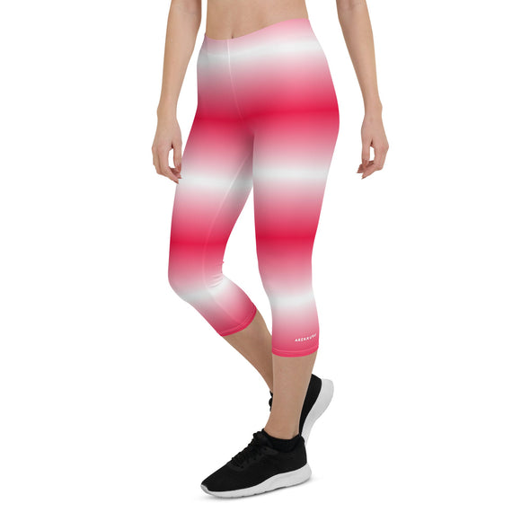 Ladies' Capri Leggings - Premium Leggings from Arekkusu-Store - Just $23.95! Shop now at Arekkusu-Store