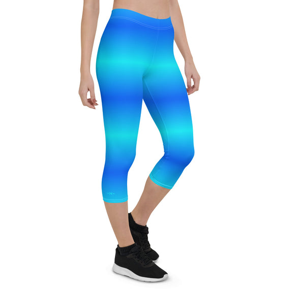 Ladies' Capri Leggings - Premium Leggings from Arekkusu-Store - Just $23.95! Shop now at Arekkusu-Store