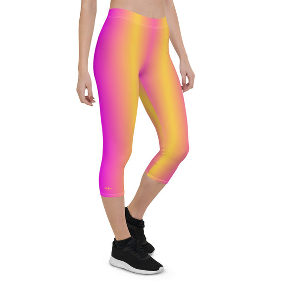 Ladies' Capri Leggings - Premium Leggings from Arekkusu-Store - Just $28.95! Shop now at Arekkusu-Store