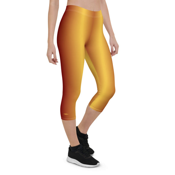 Ladies' Capri Leggings - Premium Leggings from Arekkusu-Store - Just $23.95! Shop now at Arekkusu-Store