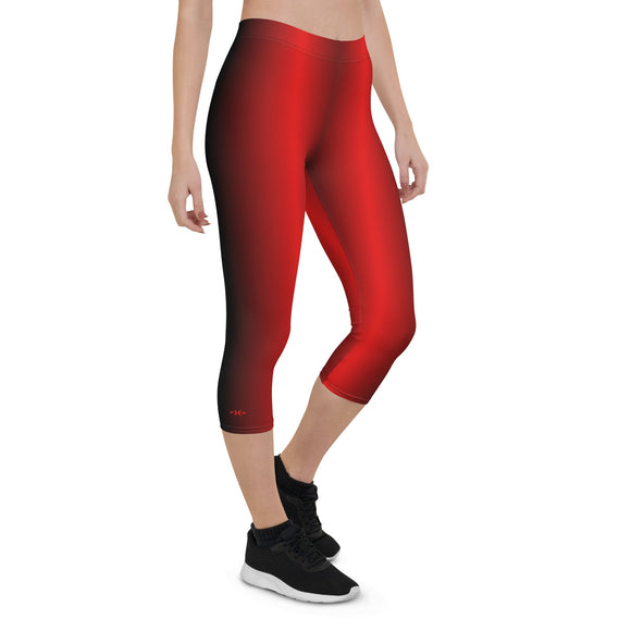 Ladies' Capri Leggings - Premium Leggings from Arekkusu-Store - Just $28.95! Shop now at Arekkusu-Store