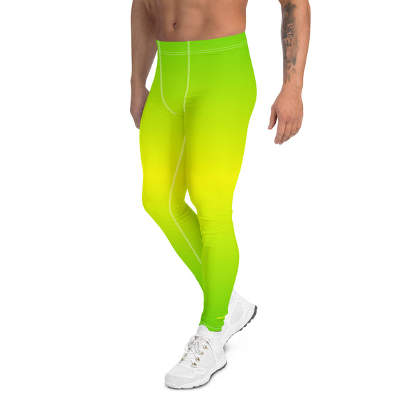 Gents' Workout Leggings - Premium Workout Leggings from Arekkusu-Store - Just $31.95! Shop now at Arekkusu-Store