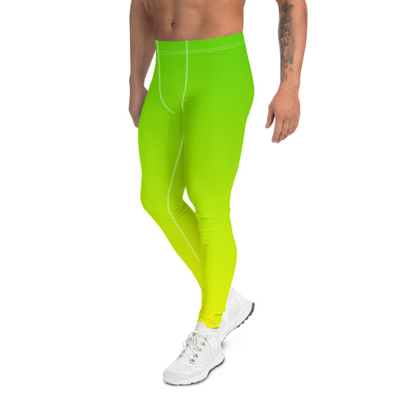 Gents' Workout Leggings - Premium Workout Leggings from Arekkusu-Store - Just $31.95! Shop now at Arekkusu-Store