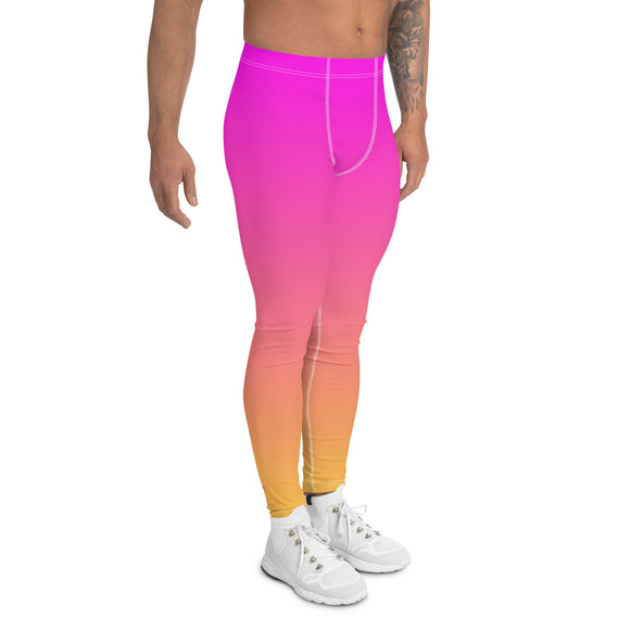 Gents' Workout Leggings - Premium Workout Leggings from Arekkusu-Store - Just $31.95! Shop now at Arekkusu-Store