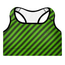 Black & Lime Green - Premium Sports Bras from Arekkusu-Store - Just $33! Shop now at Arekkusu-Store