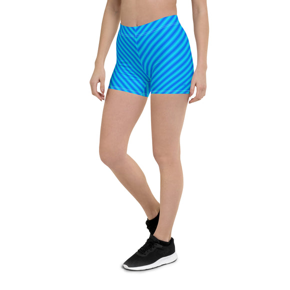 Ladies' Stretchy Shorts - Premium Stretchy Shorts from Arekkusu-Store - Just $20.45! Shop now at Arekkusu-Store