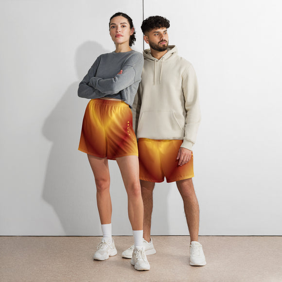 Unisex Athletic Long Shorts - Premium Athletic Shorts from Arekkusu-Store - Just $25.95! Shop now at Arekkusu-Store