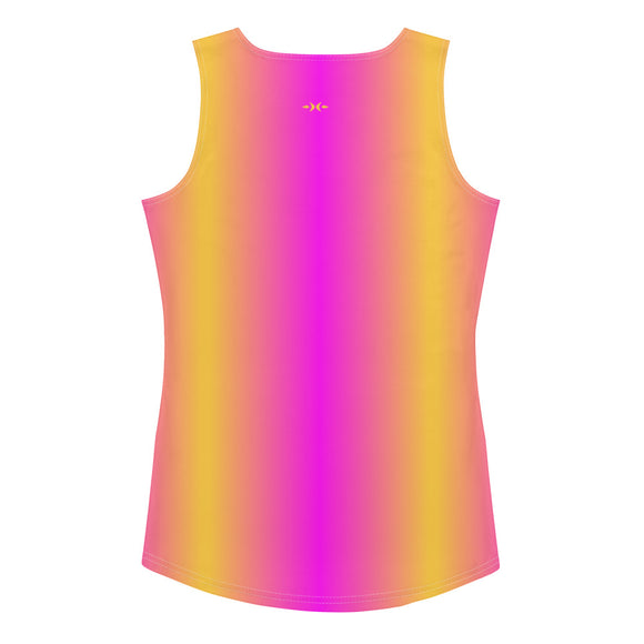 Ladies' Dipped Hem Tank Tops - Premium Tank Tops from Arekkusu-Store - Just $21.95! Shop now at Arekkusu-Store