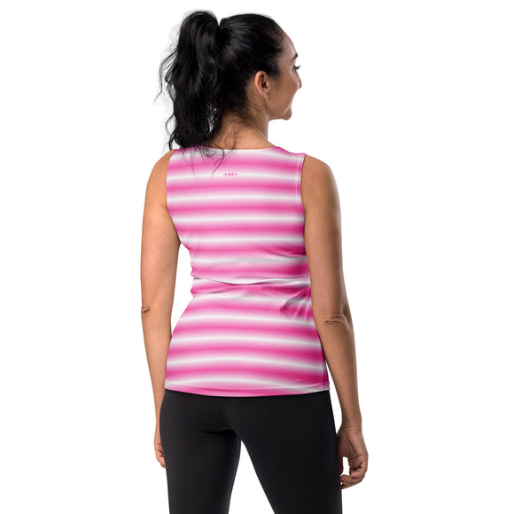 Ladies' Dipped Hem Tank Tops - Premium Tank Tops from Arekkusu-Store - Just $21.95! Shop now at Arekkusu-Store