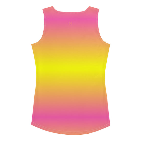 Ladies' Dipped Hem Tank Tops - Premium Tank Tops from Arekkusu-Store - Just $21.95! Shop now at Arekkusu-Store