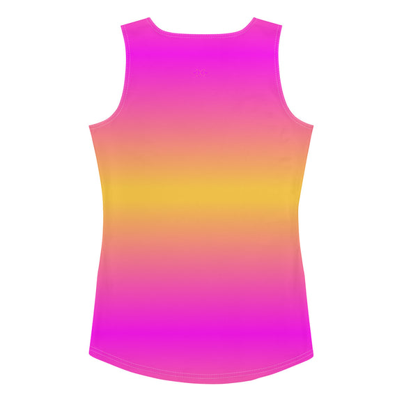 Ladies' Dipped Hem Tank Tops - Premium Tank Tops from Arekkusu-Store - Just $21.95! Shop now at Arekkusu-Store