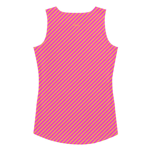 Ladies' Dipped Hem Tank Tops - Premium Tank Tops from Arekkusu-Store - Just $21.95! Shop now at Arekkusu-Store